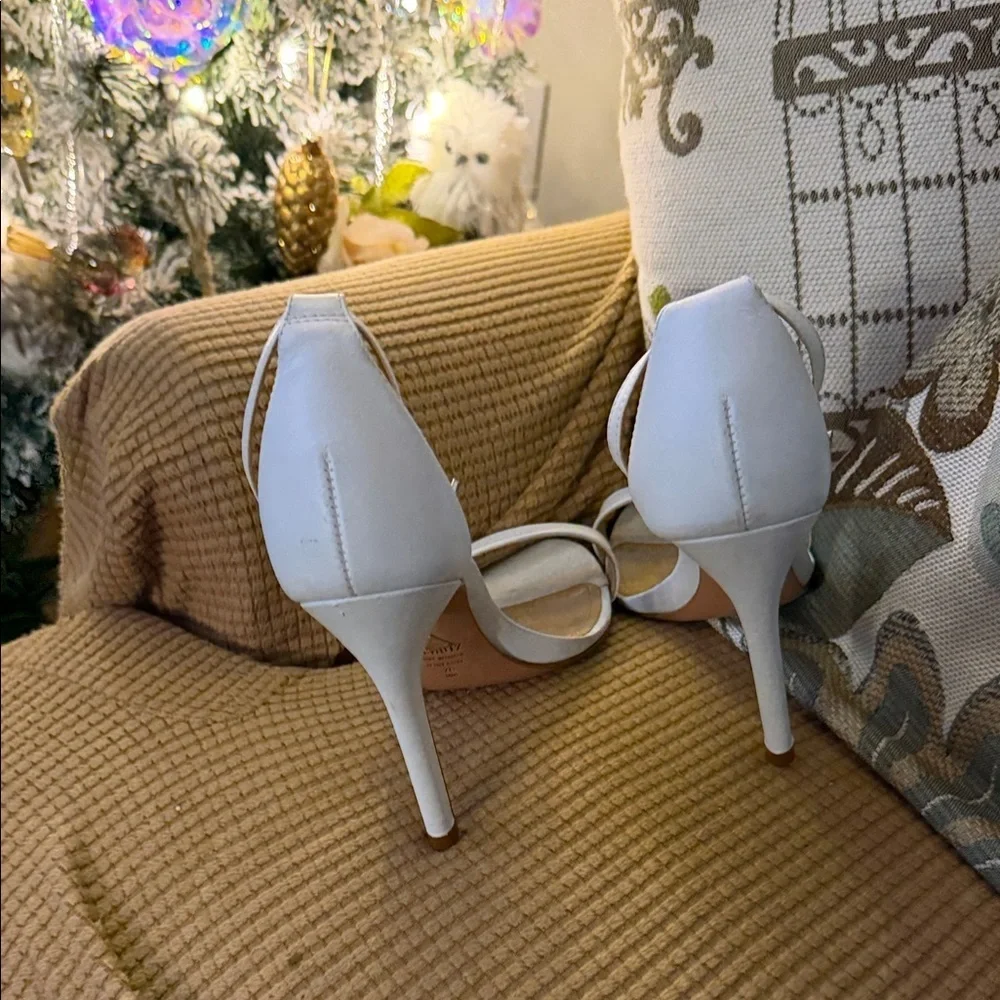 SCHUTZ Elegant White Heels